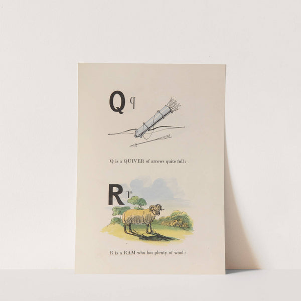 Master Woodbine's alphabet for all good children Pl.10 by William James Linton