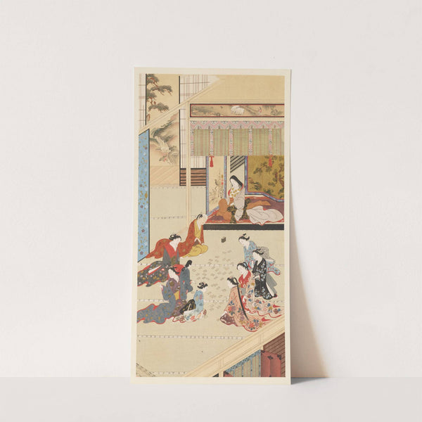 Masterpieces selected from the Ukiyoyé School, Pl.01 by Shiichi Tajima