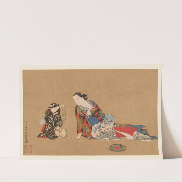 Masterpieces selected from the Ukiyoyé School, Pl.02 by Shiichi Tajima