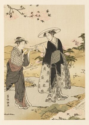 Masterpieces selected from the Ukiyoyé School, Pl.12