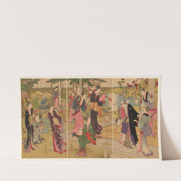 Masterpieces selected from the Ukiyoyé School, Pl.13 (1906) by Shiichi Tajima