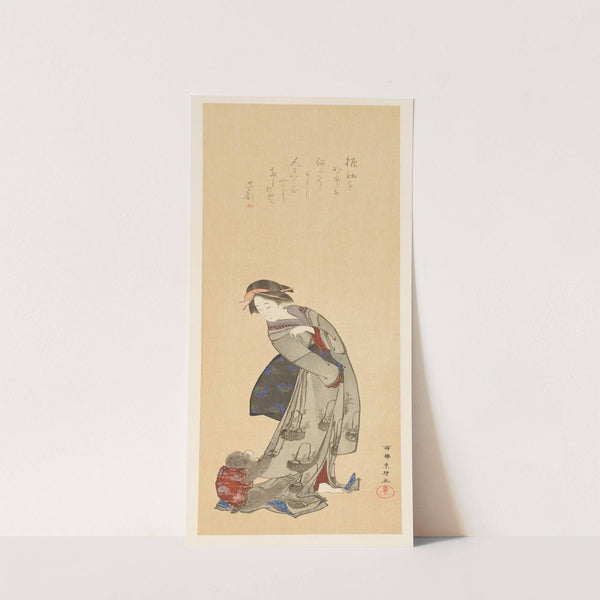 Masterpieces selected from the Ukiyoyé School, Pl.26 by Shiichi Tajima