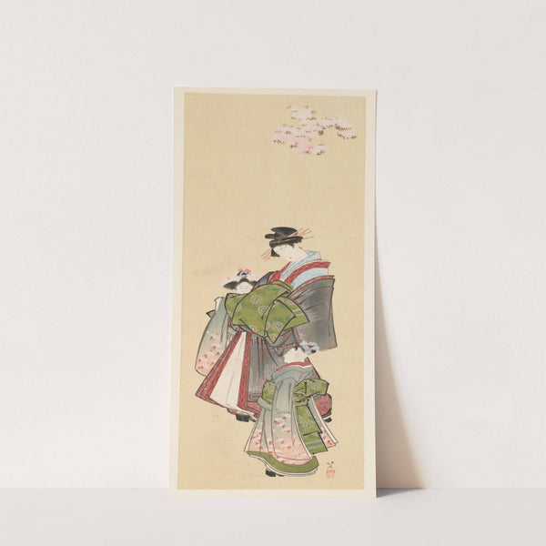 Masterpieces selected from the Ukiyoyé School, Pl.27 by Shiichi Tajima