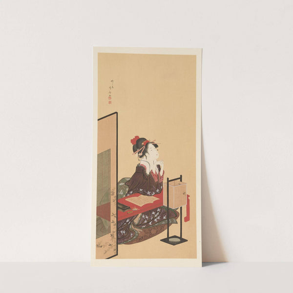 Masterpieces selected from the Ukiyoyé School, Pl.37 by Shiichi Tajima