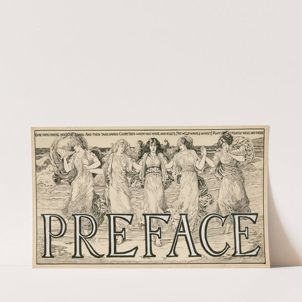 Masthead illustrations for Lamb’s Tales from Shakespeare. (1917-1918) by Louis Rhead