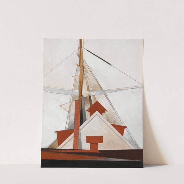 Masts (1919) by Charles Demuth