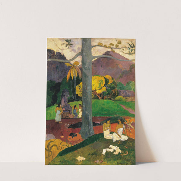 Mata Mua (In Olden Times) (1892) by Paul Gauguin