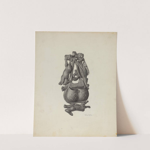 Match Safe (c. 1940) by Maurice Van Felix