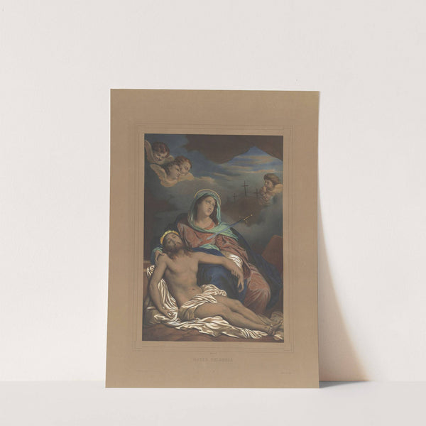 Mater dolorosa by Eugène Devéria