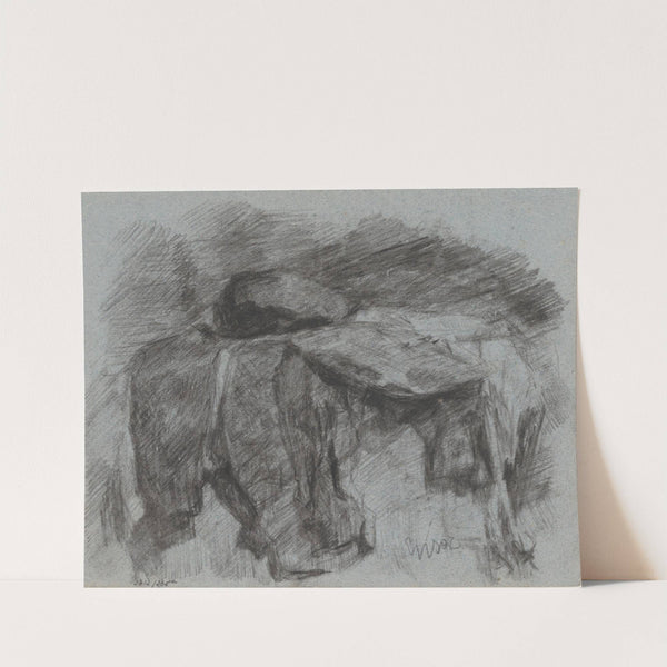 Material Study by James Ensor