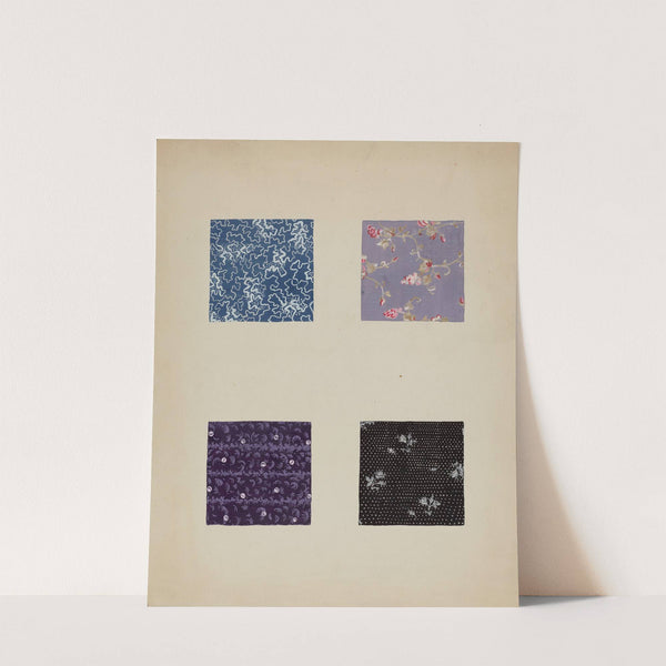 Materials from Patchwork Quilt by Katherine Hastings