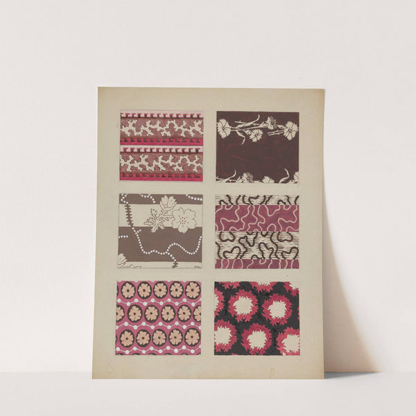 Materials from Quilt by Dorothy Posten