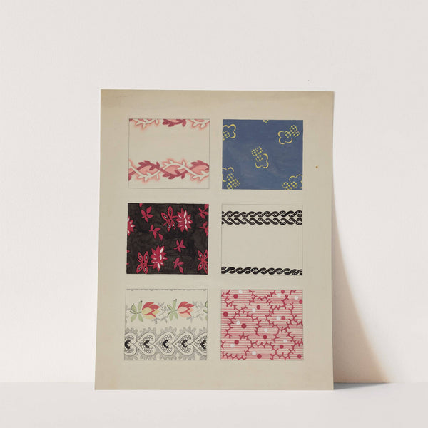 Materials from Quilt by Dorothy Posten