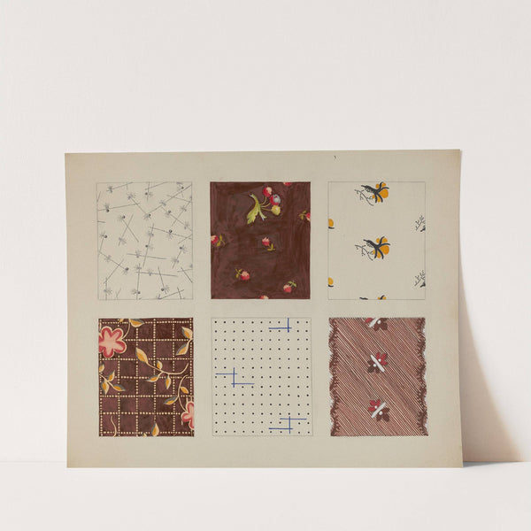 Materials from Quilt by Dorothy Posten