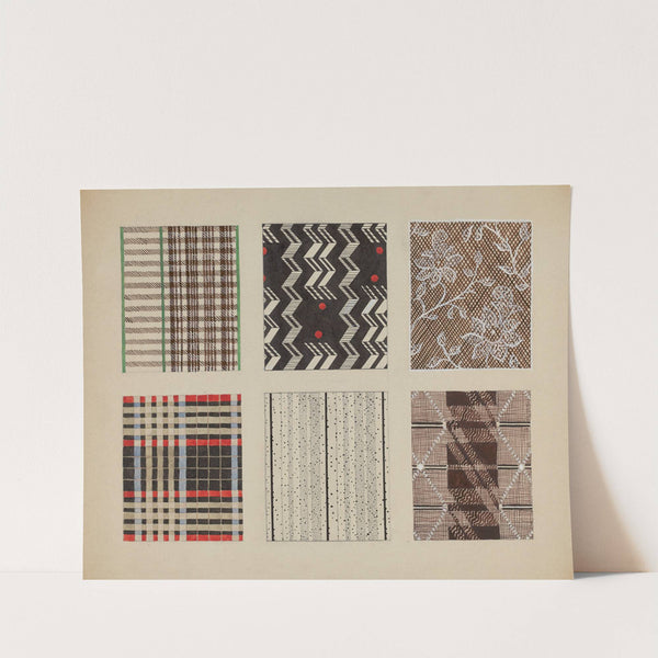 Materials from Quilt by Dorothy Posten