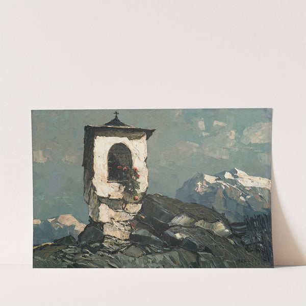 Materl im Hochgebirge by Oskar Mulley