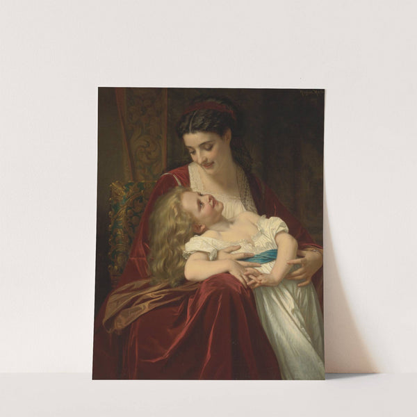 Maternal Affection by Hugues Merle