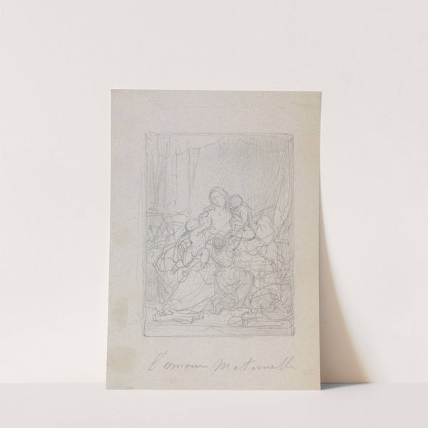 Maternal Love by Nicaise De Keyser