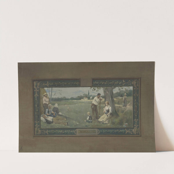 Maternité by Henri Adrien Tanoux