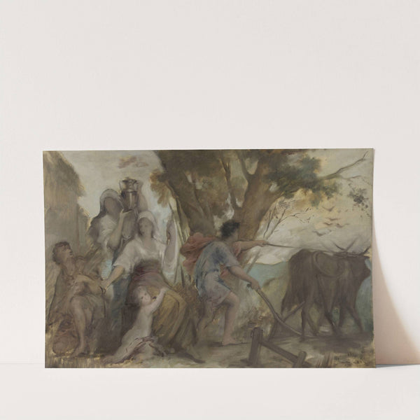 Maternité et labourage by François Lafon