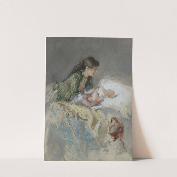 Maternity by Mosè Bianchi