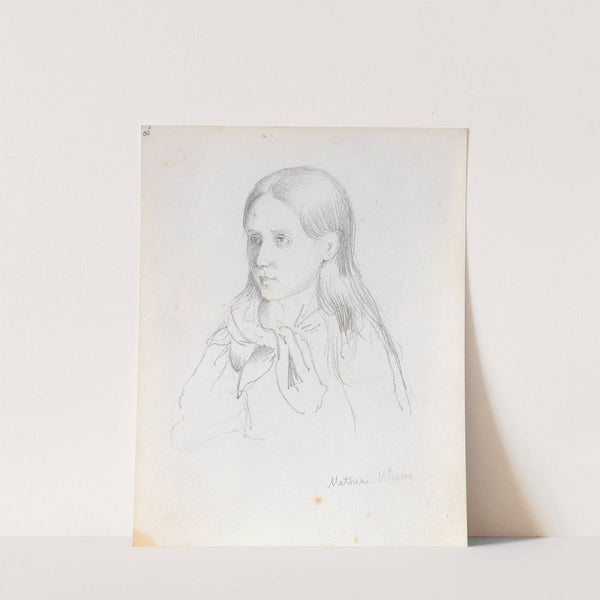 Mathea Weem (1848) by Adolph Tidemand