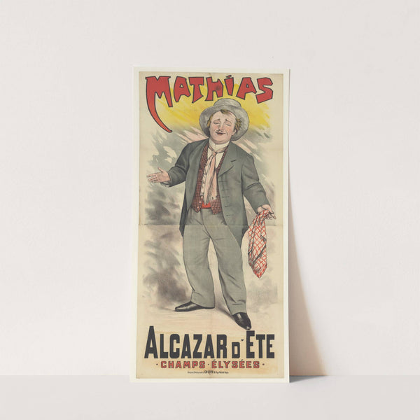 Mathias. Alcazar d’Eté (1888-1894) by Imp. Charles Lévy