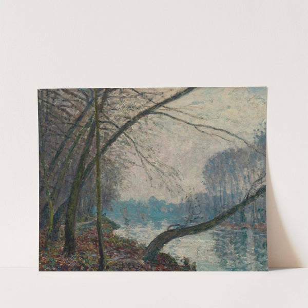 Matinée d’octobre près de Port-Marly (circa 1876) by Alfred Sisley