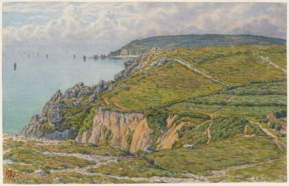 Matinée orageuse à Port-Mahon, Morgat (1915)