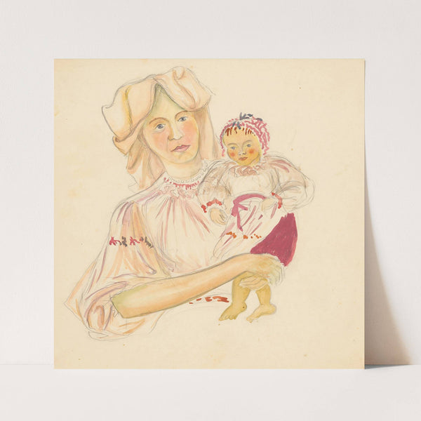 Matka s dieťaťom by Ján Novák