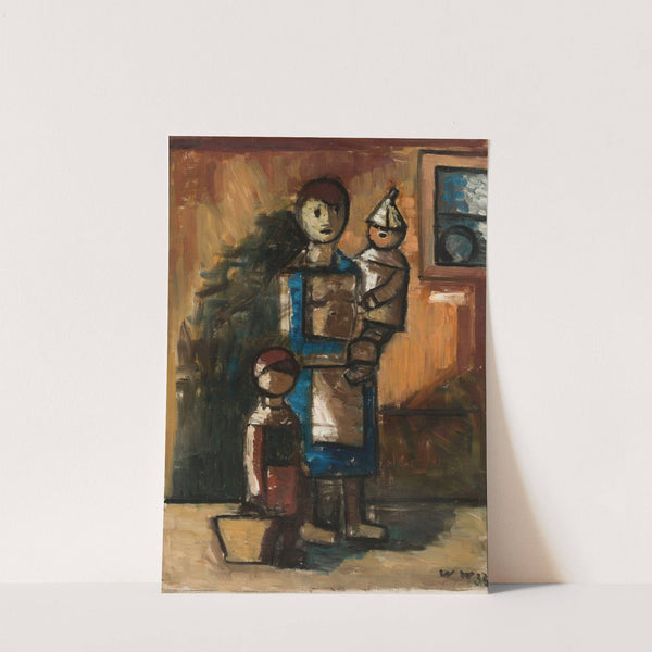 Matka z dziećmi by Wacław Wąsowicz