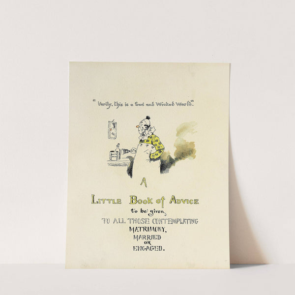 Matrimonial advice pl02 by Harry Whitney McVickar