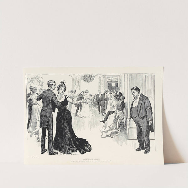 Matrimonial Misfits (1900) by Charles Dana Gibson