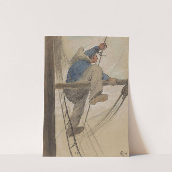 Matroos in het want by Herman Heijenbrock