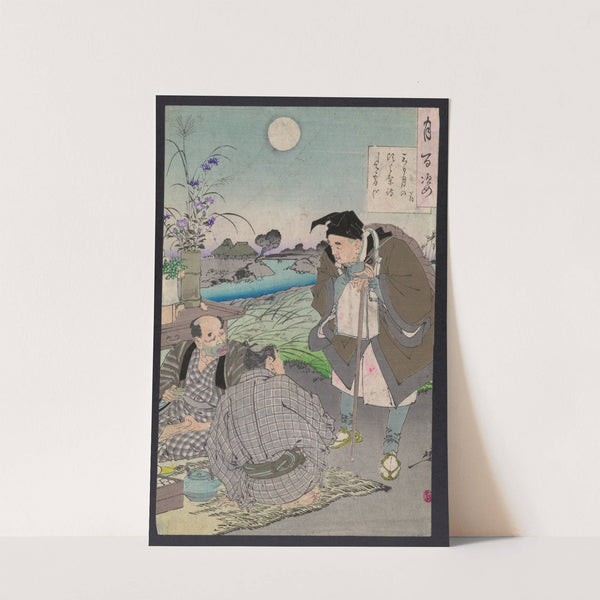 Matsuo Bashō by Tsukioka Yoshitoshi