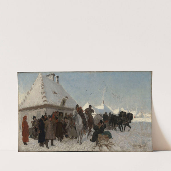 Matter Before the Bailiff (1873) by Jozef Chelmonski