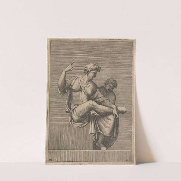 Matthew, Ancestor of Christ by Adamo Scultori