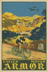 Matton, vainqueur du Critérium des Aiglons 1925. Cycles, motos Armor (1926)