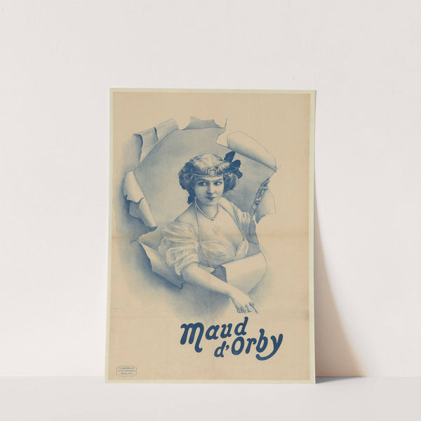 Maud d’Orby (1905) by E. Devers