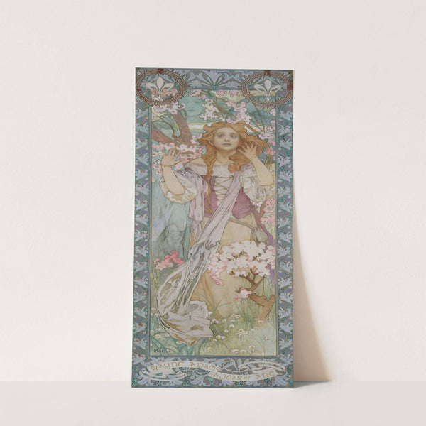 Maude Adams (1872–1953) as Joan of Arc (1909) by Alphonse Mucha
