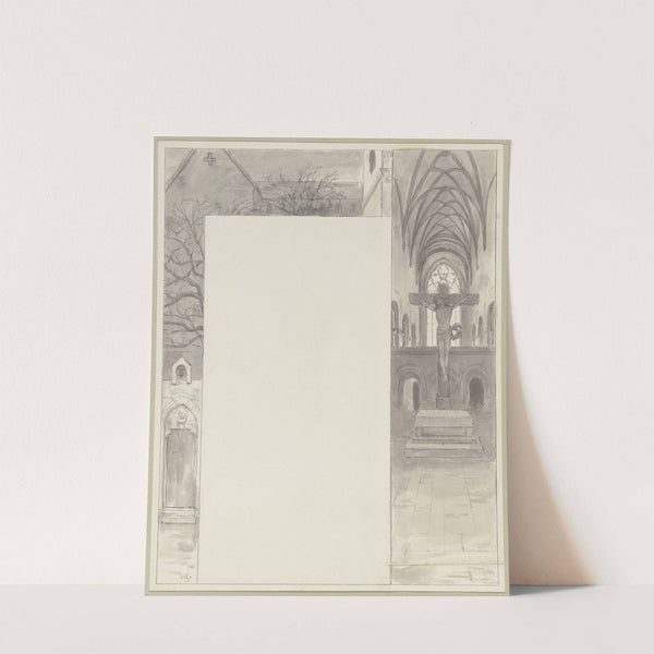 Maulbronn monastery by Wilhelm Steinhausen