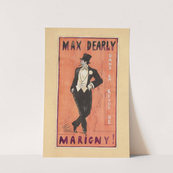 Max Dearly dans ‘La revue de Marigny’, de Gabriel Tommory et Maurice de Marsan (1910) by Yves Marevéry