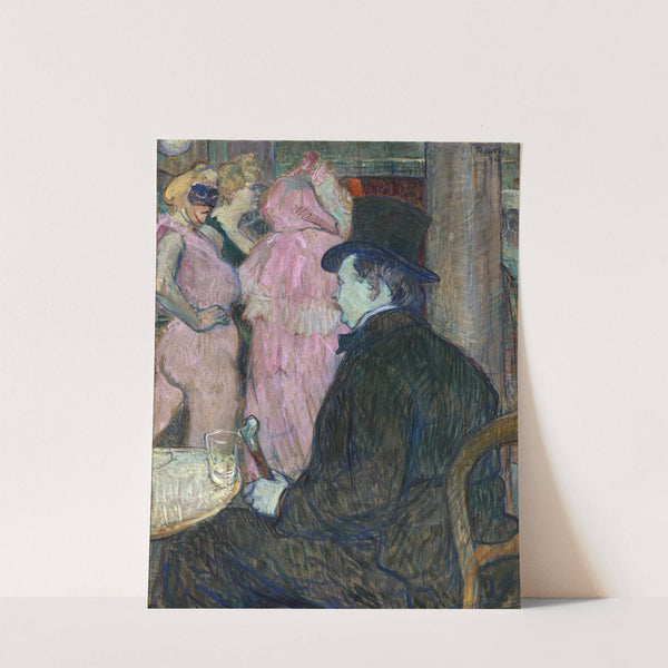 Maxime Dethomas by Henri de Toulouse-Lautrec