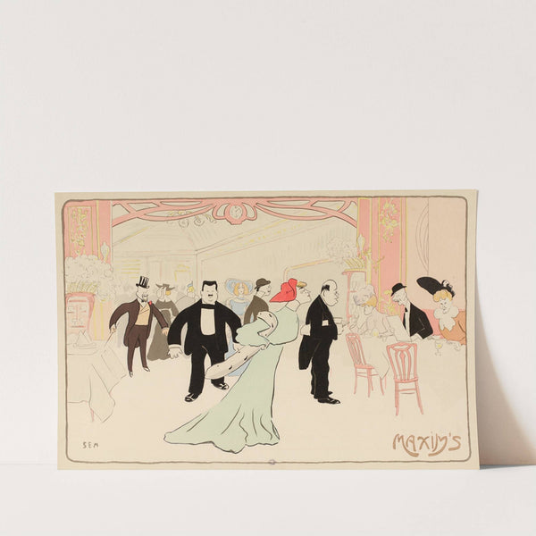 Maxim’s (1904) by Georges Goursat (Sem)