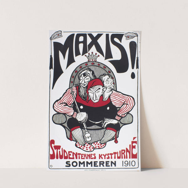 Maxis! Studenternes Kystturneè Sommeren 1910 (1910) by A. Wørner lito