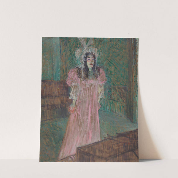 May Belfort (1895) by Henri de Toulouse-Lautrec