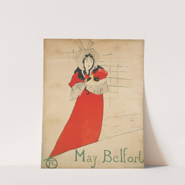 May Belfort by Henri de Toulouse-Lautrec