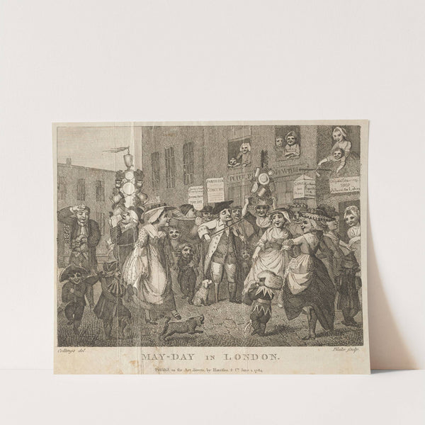 May-Day in London (1784) by William Blake