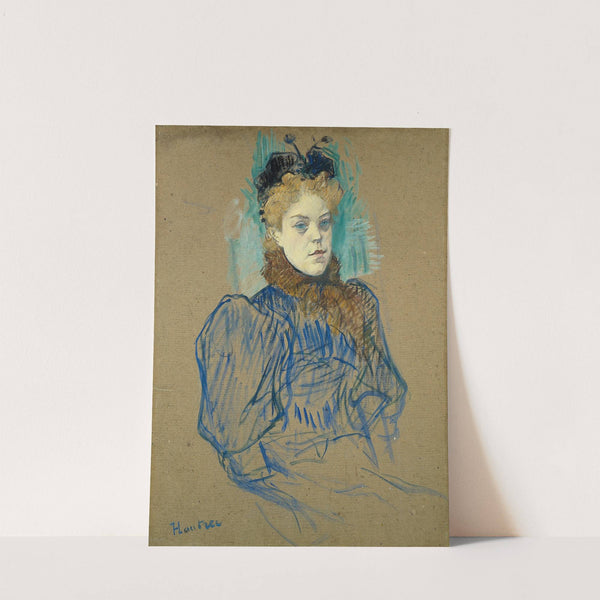May Milton by Henri de Toulouse-Lautrec