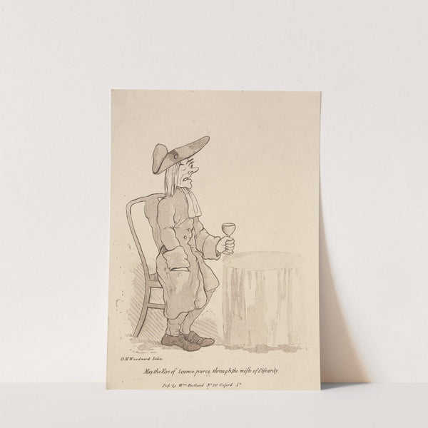 May the Eye of Science pierce Through the Mists of Obsurity (ca. 1798) by George Moutard Woodward